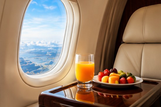 Business class flight options